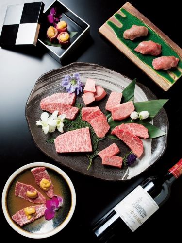 黒毛和牛をお得なコースで