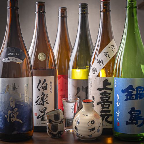 こだわりの日本酒と果実酒