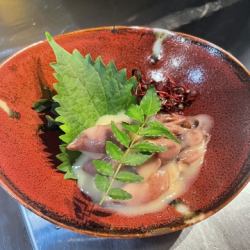 ホタルイカの酢味噌