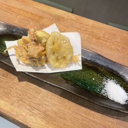 ホタルイカの天麩羅