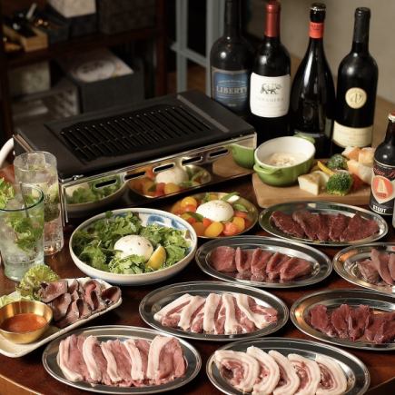 ◆イノシカブーム満足セット◆2時間飲み放題付 5800円(税込)