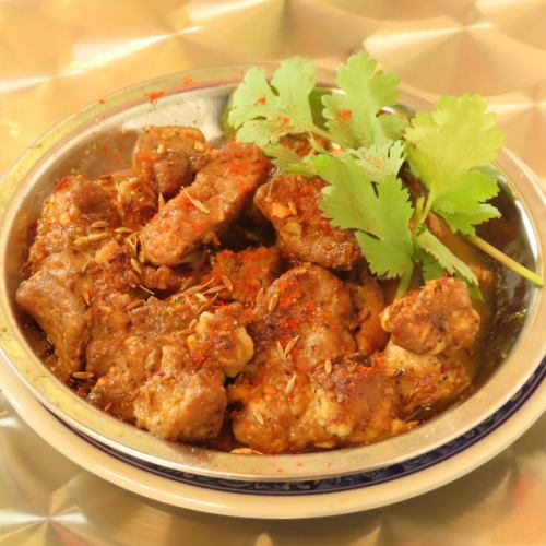 ラム肉のスパイス焼き