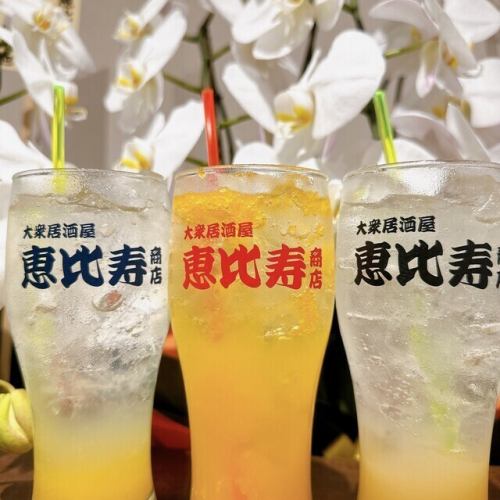 種類豊富なドリンク