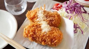 2個蟹肉奶油炸丸子