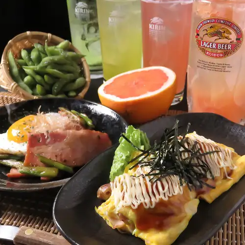 女子会向けドリンク多数