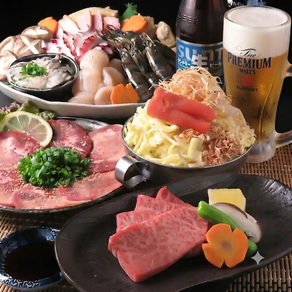 【大人気7000円コース】他店に負けない手作りのコースが大人気◎