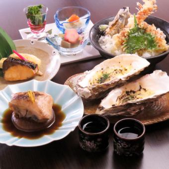 【旬の味覚を気軽に】会席コース（全8品）/4,180円
