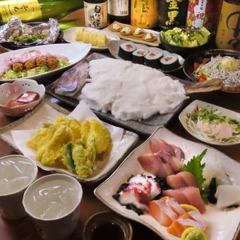 【90分飲み放題付き】春の宴会コース！前菜、メイン、揚げ物、焼き物、逸品他全10品5000円(税込)