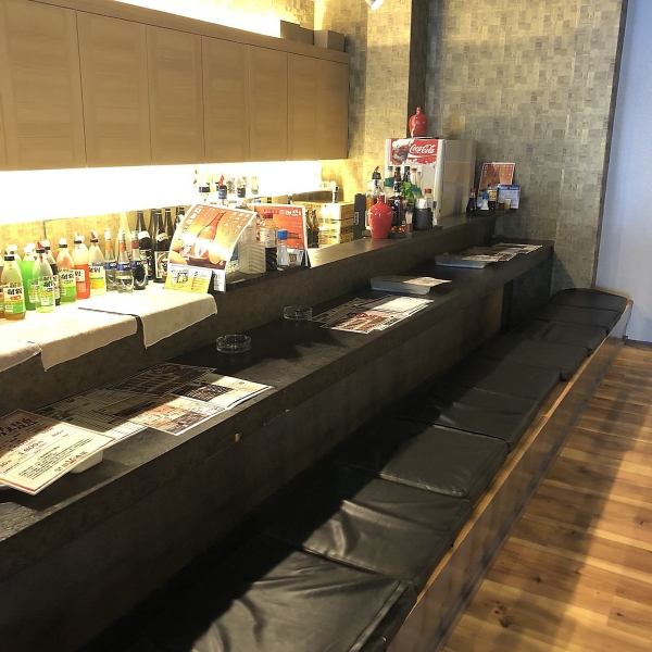 [◎ Counter seats for one person or date] Counter seats very popular for one person or date! How about eating saku or drinking saku after work?Also recommended for dates etc. Please enjoy our specialty dishes!