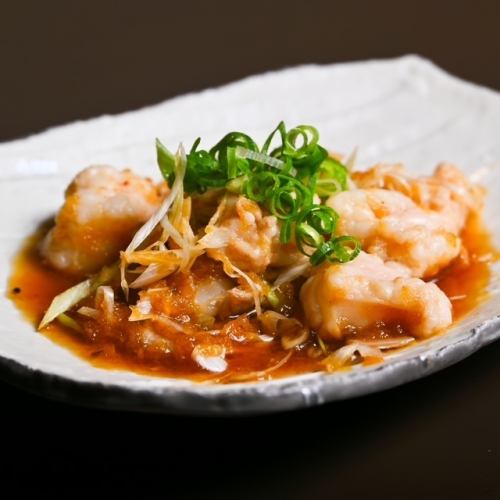 Tender beef offal in vinegar