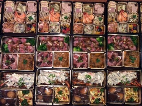 洋風三段重（4名用）