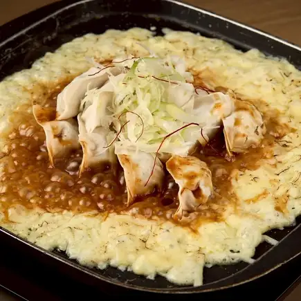 [Sinful!] Melty and rich teppanyaki cheese dumpling course (3-hour all-you-can-drink x 7 dishes for 4000 yen)