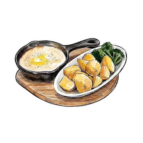 チーズフォンデュ