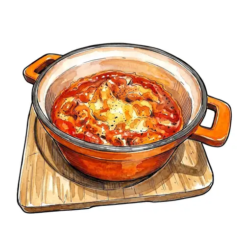 トリッパのオーブン煮込み