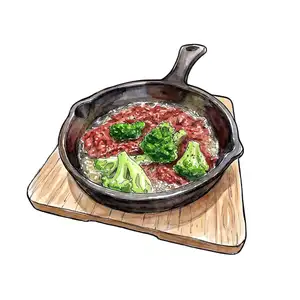 コンビーフのアヒージョ