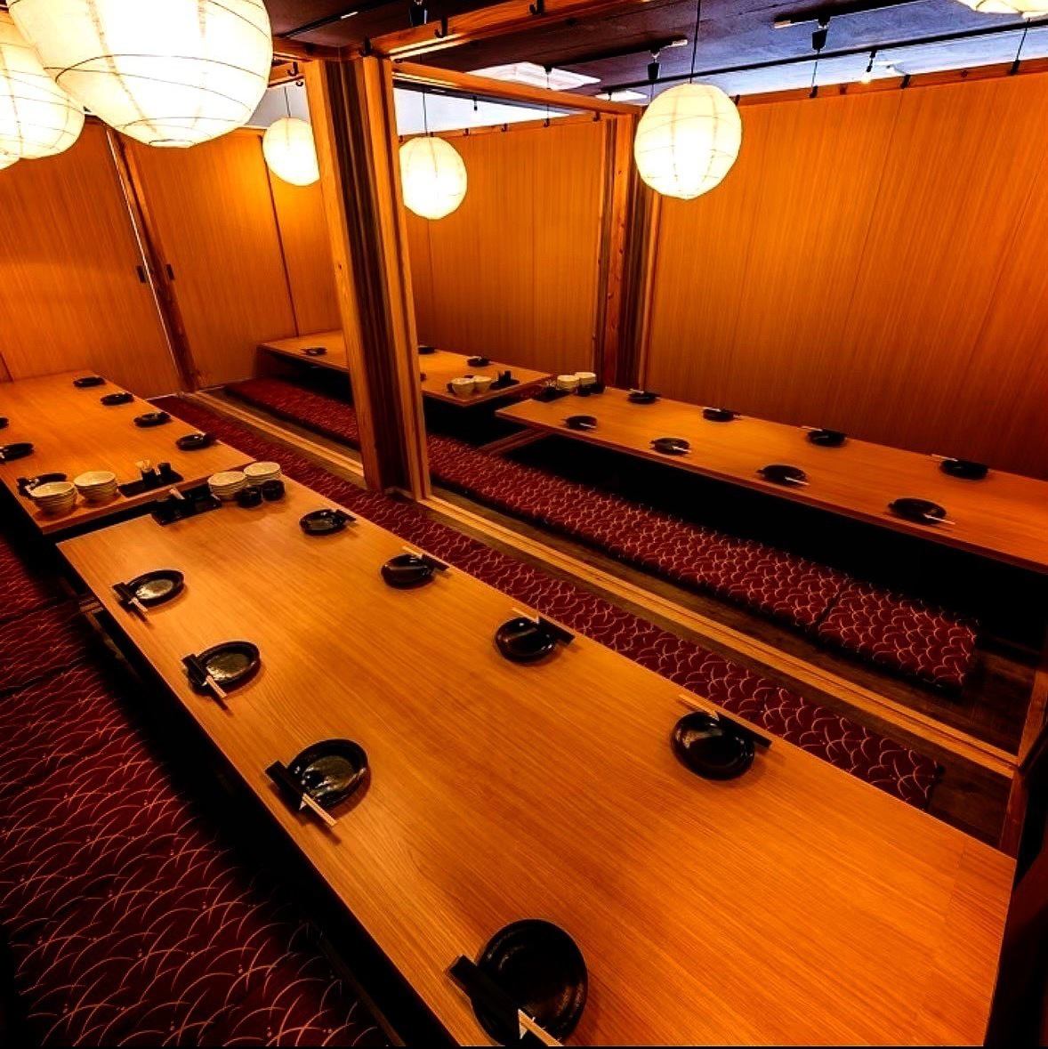 【완전 개인실·분연 가능】숯불구이 새·해물·연회 플랜 3H2980엔~