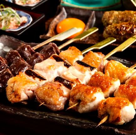 [Weekdays Only ★ Opening Festival] Try it! "Yakitori Master Charcoal Course" with 2 hours of all-you-can-drink (7 dishes total) ¥3,980 ⇒ ¥2,980