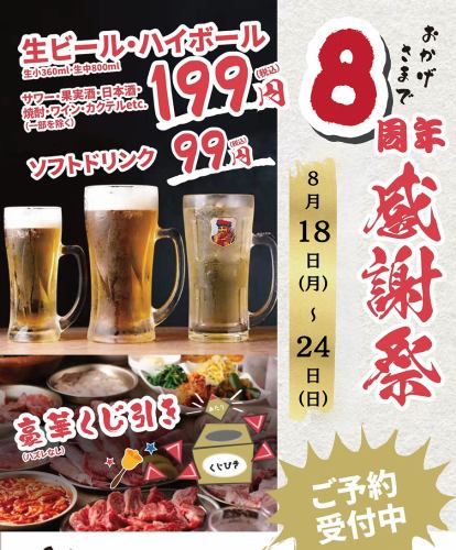8th Anniversary! Anniversary Festival!