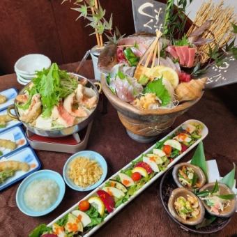 Spring has come!! Affordable welcome/farewell party course for 4,800 yen with 8 dishes and 90 minutes of all-you-can-drink, only on weekdays (Monday to Thursday)! (Kinmugi)