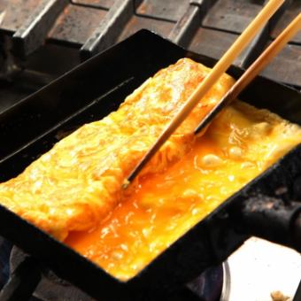 我们的招牌菜!明太子蛋卷。