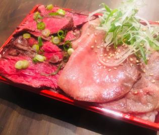 Steak and Beef Tongue Takumi Bento