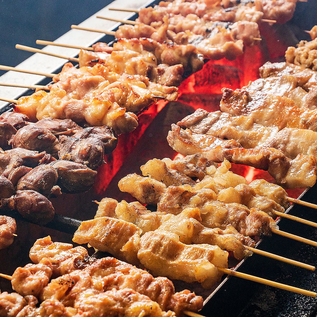 A lot of exquisite skewers and Fukuoka specialties! Perfect for banquets!