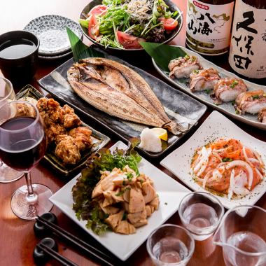 [3 hours all-you-can-drink included] Classic Kyushu cuisine & choice of hotpot ◎ Amakusa course 7 dishes total [3480 yen → 2480 yen]