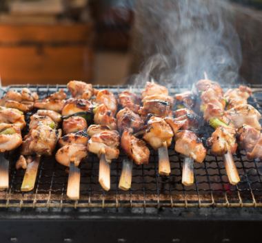 [Good value for money] 120-minute all-you-can-eat Hyuga Jidori yakitori course for just 980 yen instead of 1,980 yen!