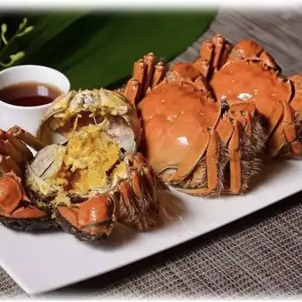 誕生日・記念日・接待に♪【料理のみ】〈全10品〉上海蟹づくしフルコース19800円（税込）
