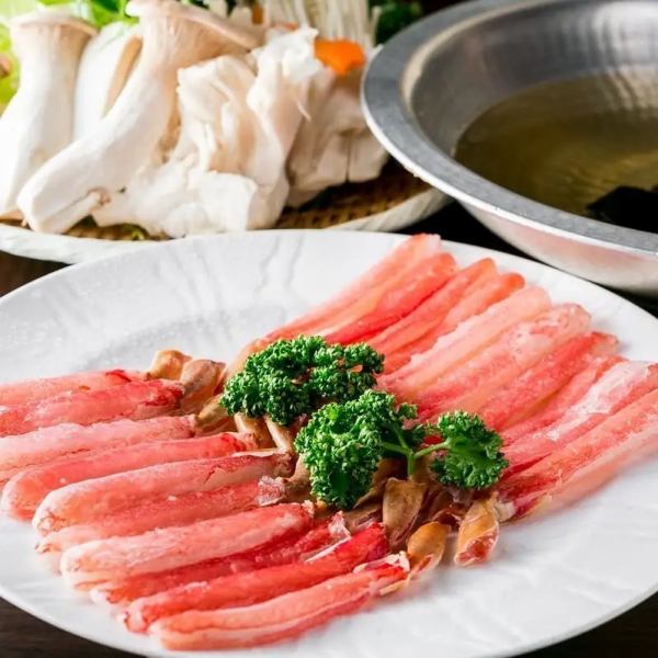 北海道直送！ズワイガニの旨味を引き立てる絶品料理