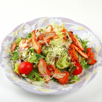 Grilled chicken caesar salad