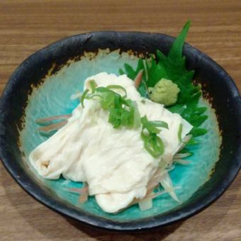 奥久寺豆腐生鱼片