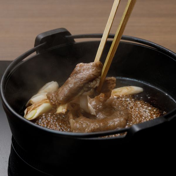 茨城のブランド肉を選べる贅沢すきやき鍋コース