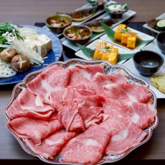 常陆牛寿喜烧套餐A