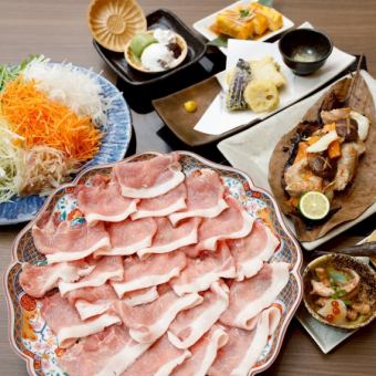 日立玫瑰猪肉涮涮锅套餐A