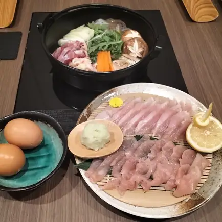奥久慈軍鶏すき焼きコースA