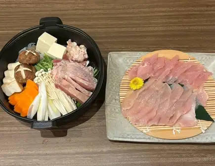 오쿠쿠 자군 닭 스키야키 코스 B