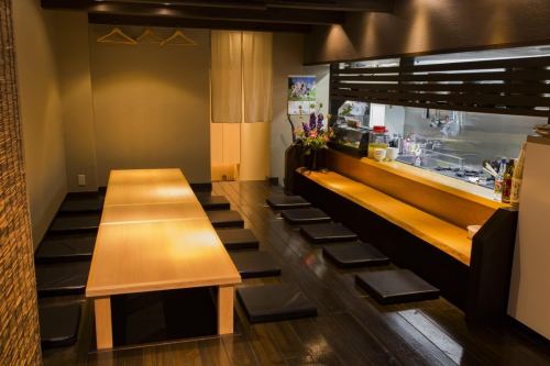 세련되고 공간에서 즐기는 일본 요리 집 요리
