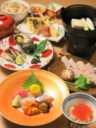 [Amano special] 7 dishes selected by the chef 6,500 yen (tax included)