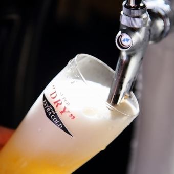 [90 minutes all-you-can-drink] All-you-can-drink draft beer, local sake, and over 35 other types of sake ◆ 1,800 yen