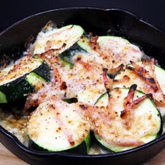 [From Ebetsu] Baked zucchini with cheese