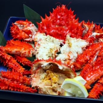 [根室より] 花咲がに　姿盛り
