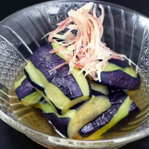 [江別より] 秋茄子の揚げ浸し