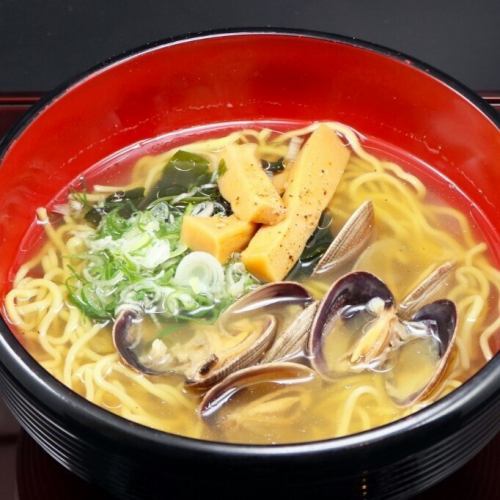 조개와 가다랭이 소금라면