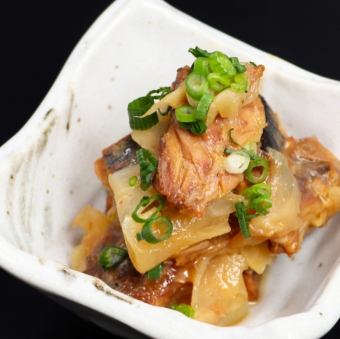 ガリサバ味噌和え