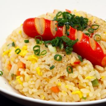 【チャーハン】魚肉チャーハン