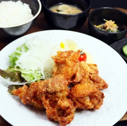 ザンギ定食(ザンギ5個)