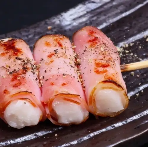 もちベーコン串