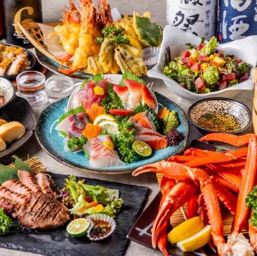 생맥주 첨부【3H 음방】이세 새우 모습×토카치 쇠고기 샐로인×즈와이가니와 일본 고기 스시 포함 “극미” 전 9품 7000⇒6000엔