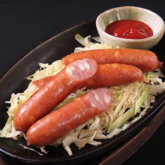 4種のチーズ入りソーセージ